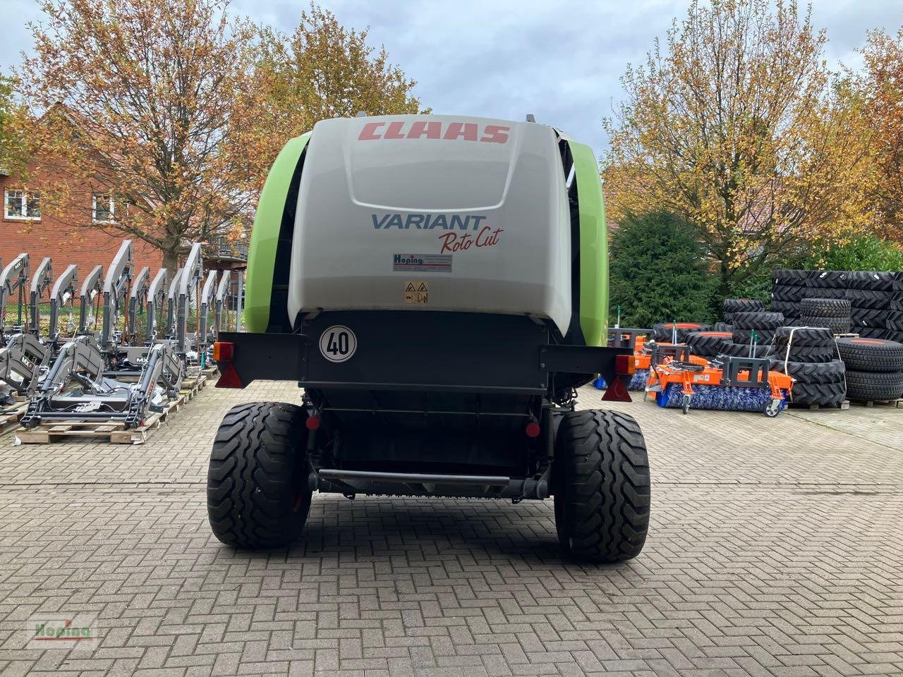 CLAAS Variant 385 - Balirka za okrugle bale: slika 3 CLAAS Variant 385 - Balirka za okrugle bale: slika 3