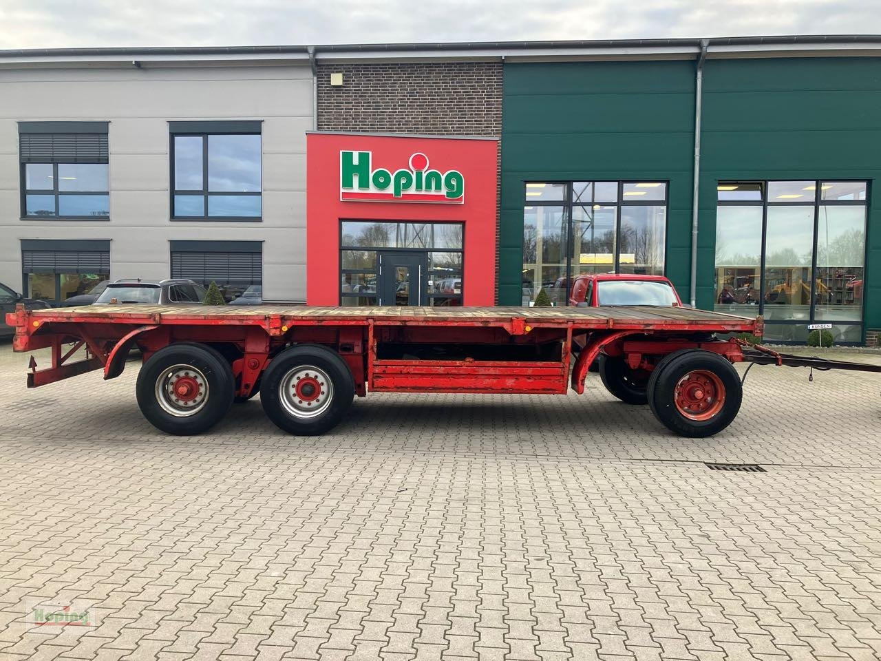 IWT Lübeck Plattformanhänger - Platformska prikolica za farmu: slika 2 IWT Lübeck Plattformanhänger - Platformska prikolica za farmu: slika 2