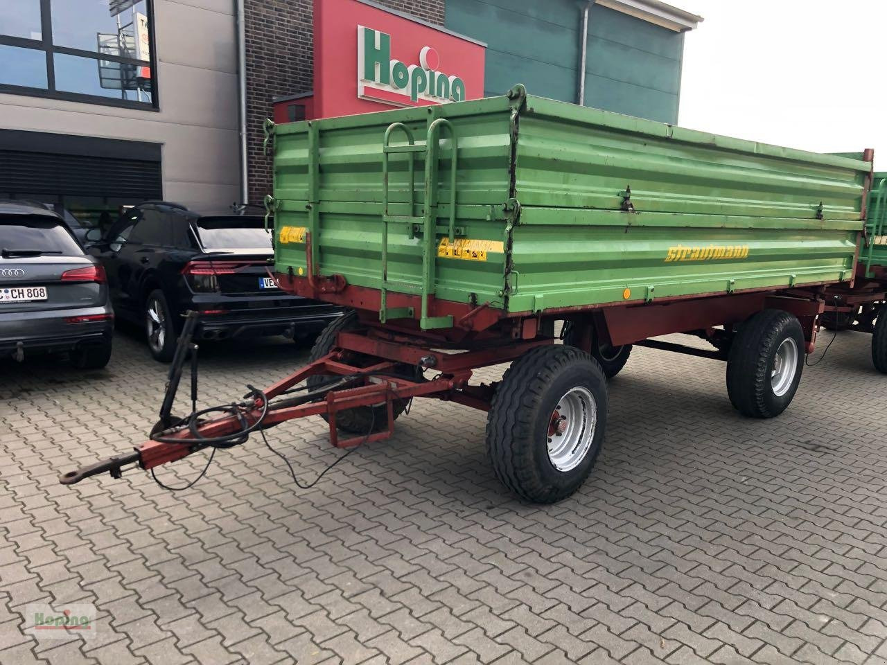 Strautmann SKD 8001 - Traktorska prikolica za farmu/ Kiper: slika 2 Strautmann SKD 8001 - Traktorska prikolica za farmu/ Kiper: slika 2