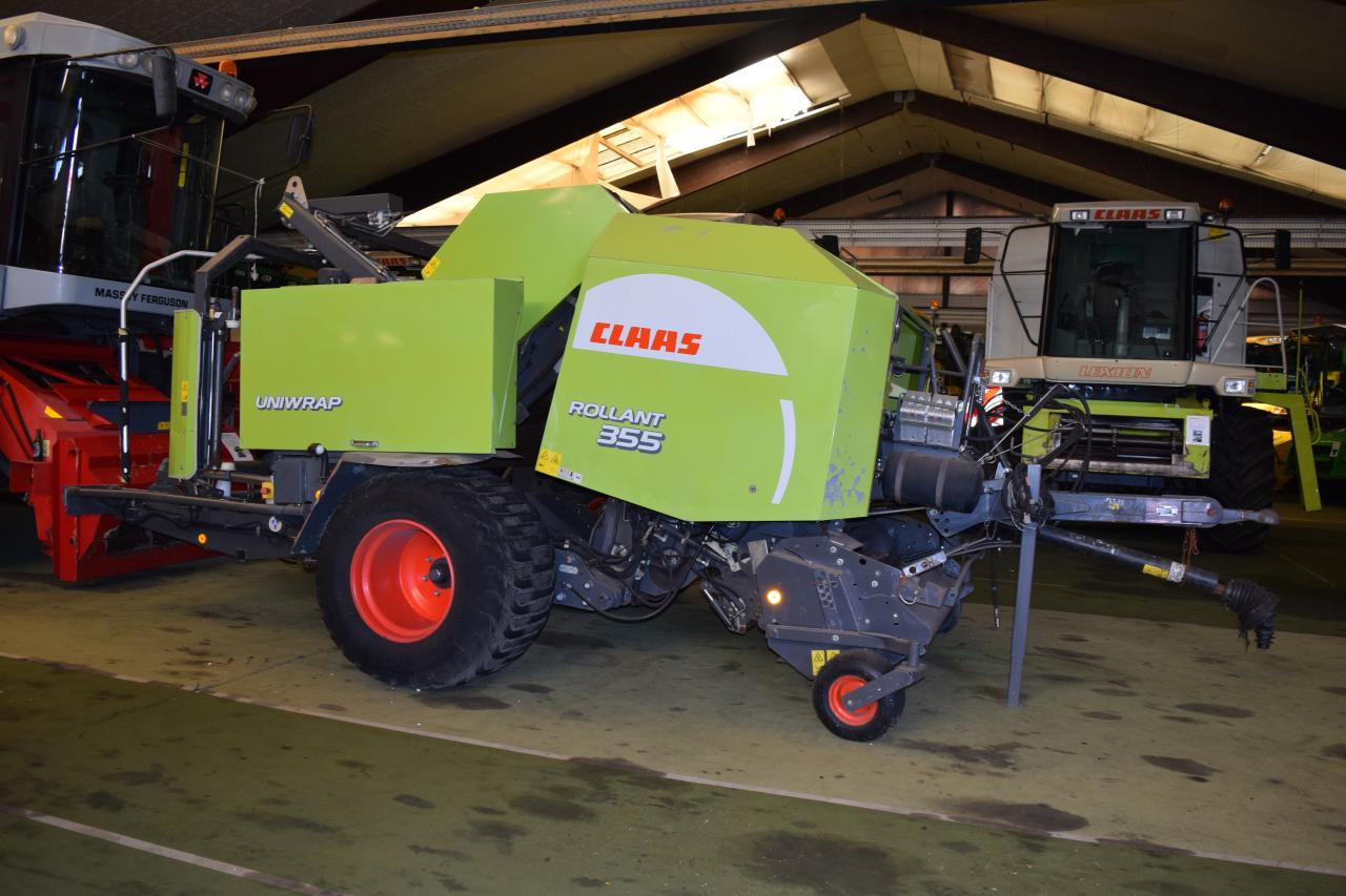 CLAAS Rollant 355 RC Uniwrap - Balirka za okrugle bale: slika 1 CLAAS Rollant 355 RC Uniwrap - Balirka za okrugle bale: slika 1