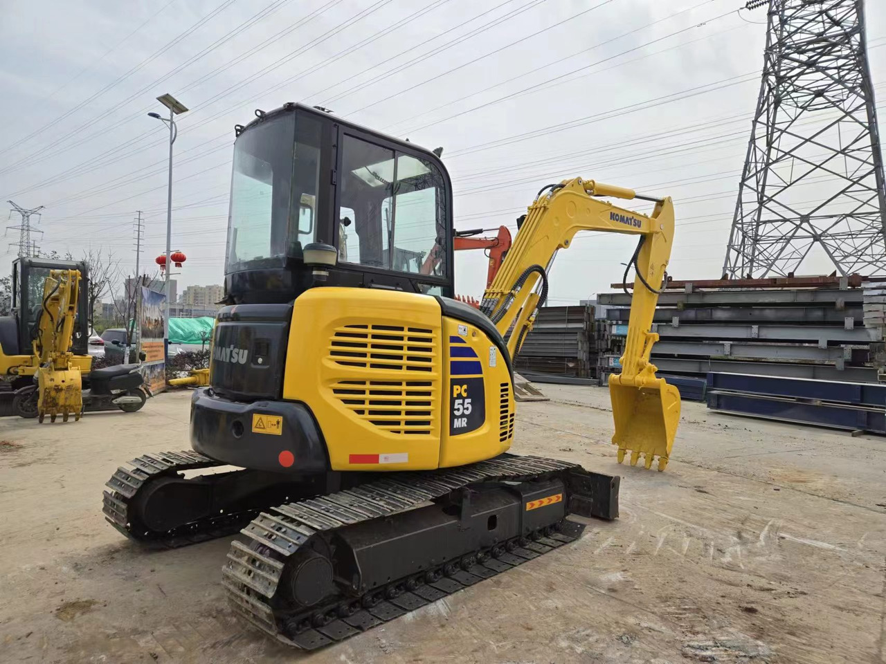 Mini bager KOMATSU PC55MR: slika 6