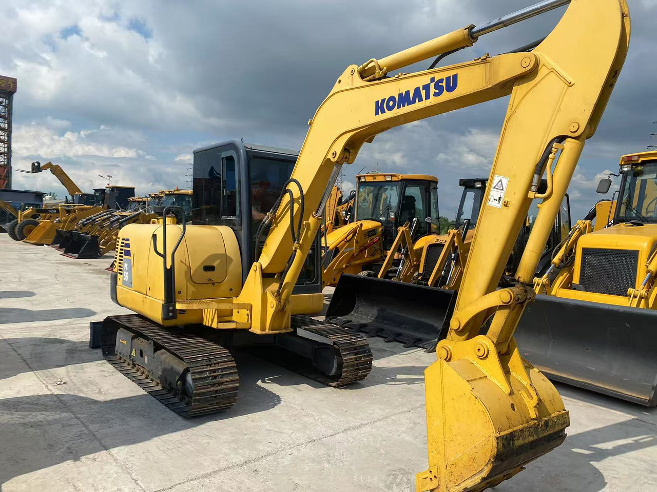 KOMATSU PC56-7 - Mini bager: slika 4 KOMATSU PC56-7 - Mini bager: slika 4