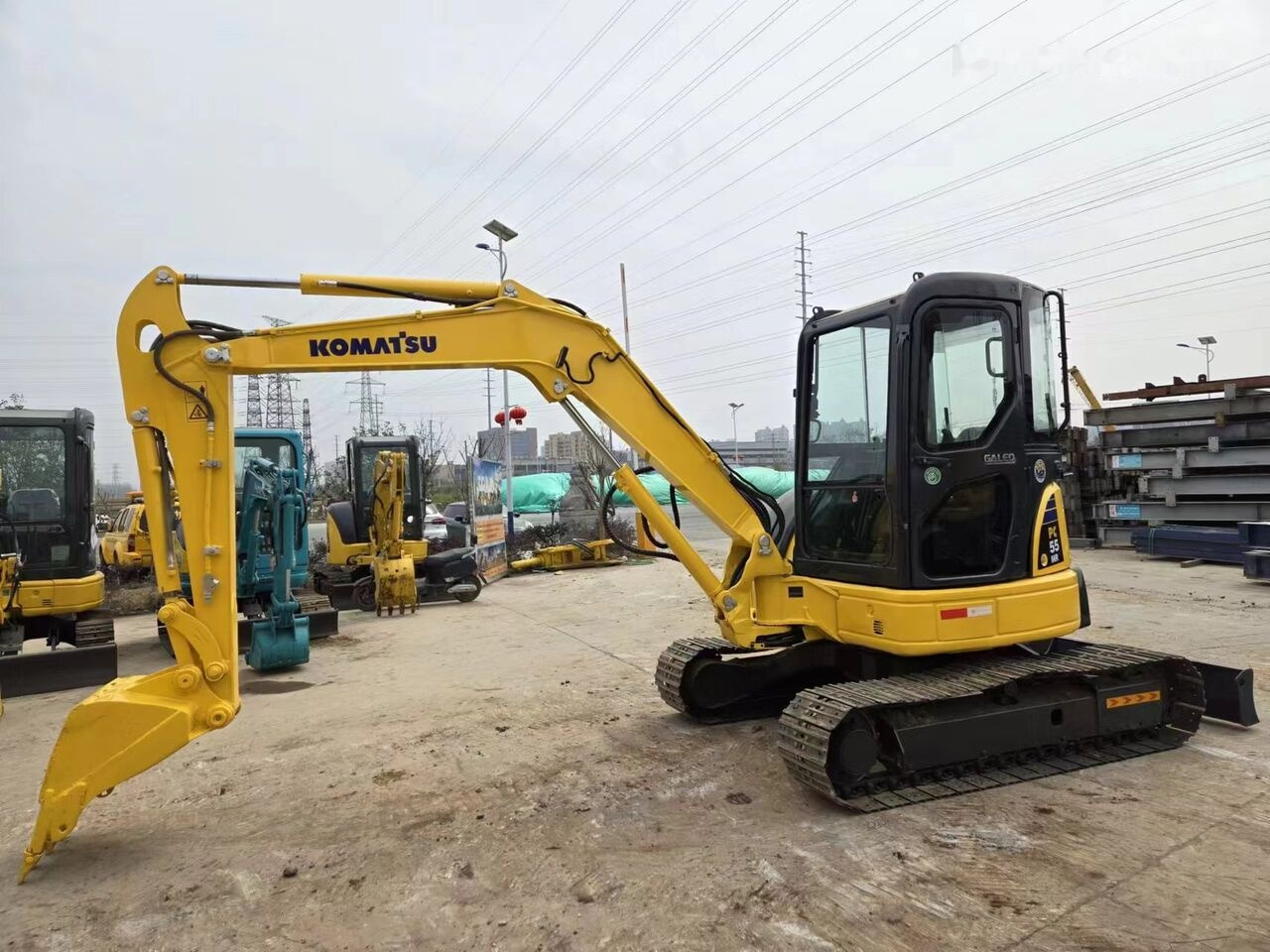 Komatsu PC55MR - Mini bager: slika 4 Komatsu PC55MR - Mini bager: slika 4