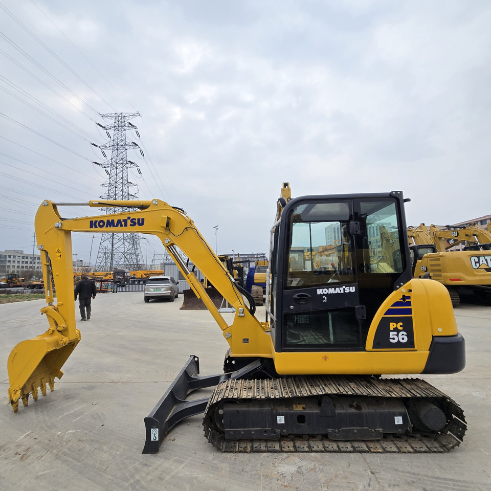 Komatsu PC56 - Mini bager: slika 1 Komatsu PC56 - Mini bager: slika 1