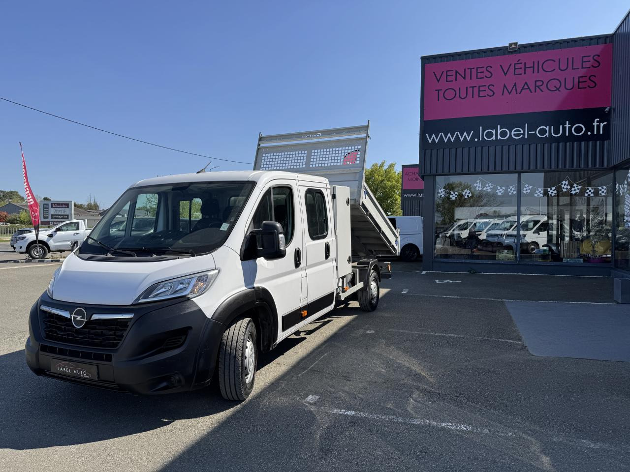 OPEL Movano 3.5t L3 2.2 HDi S&S Maxi - 165CH  2021 BENNE DOUBLE CABINE Benne Double Cabine Trive - Dostavno vozilo kiper: slika 5 OPEL Movano 3.5t L3 2.2 HDi S&S Maxi - 165CH  2021 BENNE DOUBLE CABINE Benne Double Cabine Trive - Dostavno vozilo kiper: slika 5