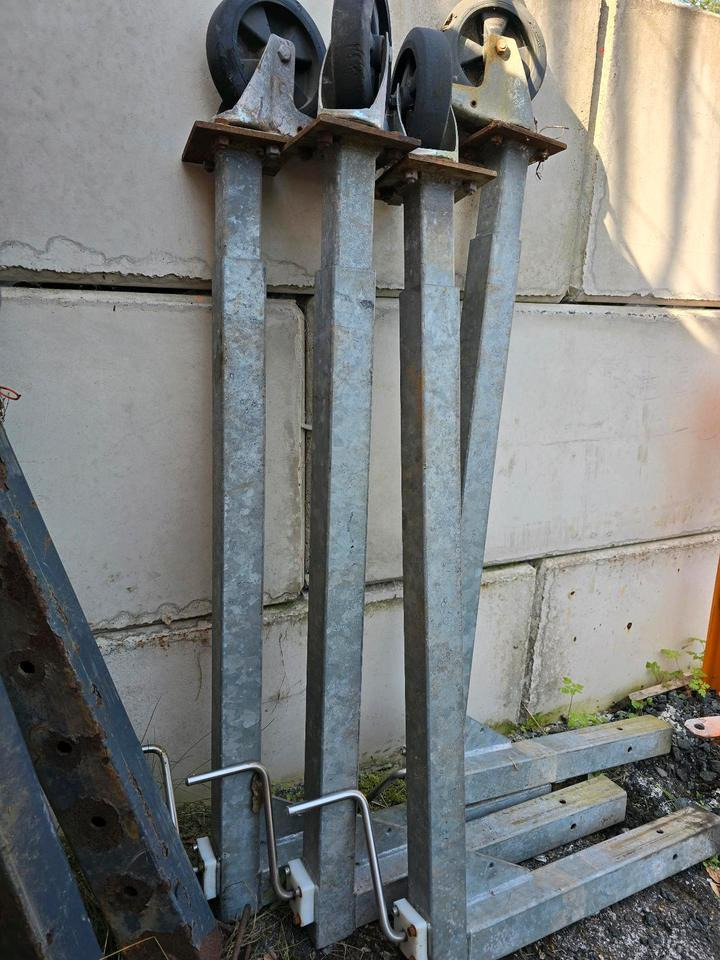 4x Stützen für Salzstreuer Container Wohnkabine Schmidt Epoke Gmeiner Salzsilo Streuautomat Winterdienst - Rasipač peska/ Soli: slika 3 4x Stützen für Salzstreuer Container Wohnkabine Schmidt Epoke Gmeiner Salzsilo Streuautomat Winterdienst - Rasipač peska/ Soli: slika 3