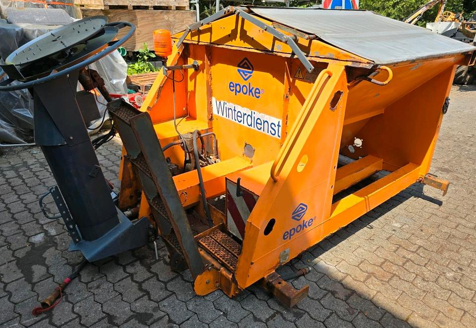 Epoke SH3101 Salzstreuer 1,6m3 Salzsilo passend für Fendt Xylon JCB Fasttrac Multicar Unimog Winterdienst Aufbaustreuer Streuautomat Schmidt Küpper-Weisser - Rasipač peska/ Soli: slika 2 Epoke SH3101 Salzstreuer 1,6m3 Salzsilo passend für Fendt Xylon JCB Fasttrac Multicar Unimog Winterdienst Aufbaustreuer Streuautomat Schmidt Küpper-Weisser - Rasipač peska/ Soli: slika 2