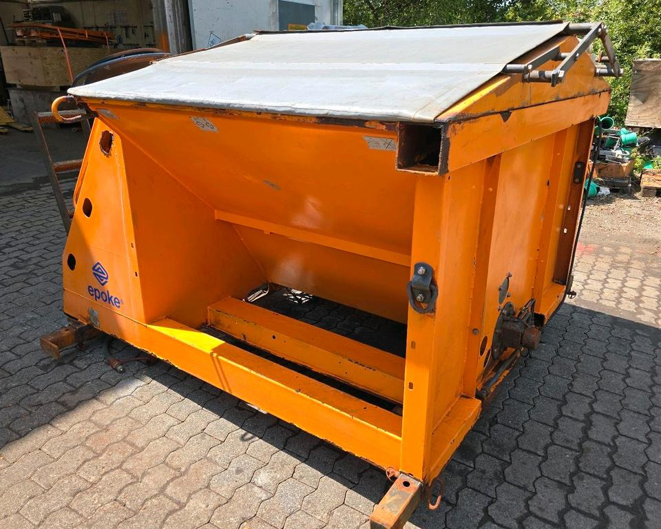 Epoke SH3101 Salzstreuer 1,6m3 Salzsilo passend für Fendt Xylon JCB Fasttrac Multicar Unimog Winterdienst Aufbaustreuer Streuautomat Schmidt Küpper-Weisser - Rasipač peska/ Soli: slika 3 Epoke SH3101 Salzstreuer 1,6m3 Salzsilo passend für Fendt Xylon JCB Fasttrac Multicar Unimog Winterdienst Aufbaustreuer Streuautomat Schmidt Küpper-Weisser - Rasipač peska/ Soli: slika 3