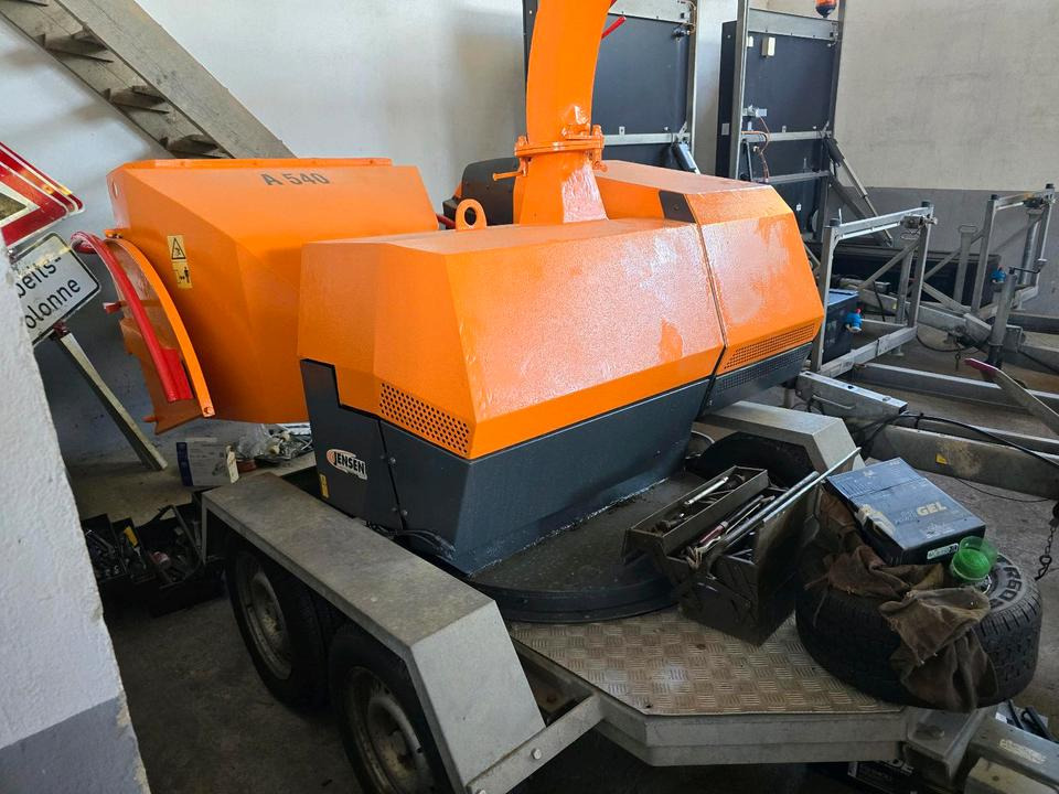 Strugač za drvo Jensen A540 Holzhacker Holzhäcksler Häcksler Holzhackschnitzler Tünnißen Stocks Dücker Kubot Motor: slika 10