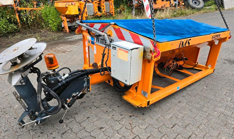 Küpper Weisser IMSSE Salzstreuer Streuautomat Streusilo Aufbaustreuer IMS Schmidt für Multicar Ladog Unimg Hansa - Rasipač peska/ Soli: slika 1 Küpper Weisser IMSSE Salzstreuer Streuautomat Streusilo Aufbaustreuer IMS Schmidt für Multicar Ladog Unimg Hansa - Rasipač peska/ Soli: slika 1
