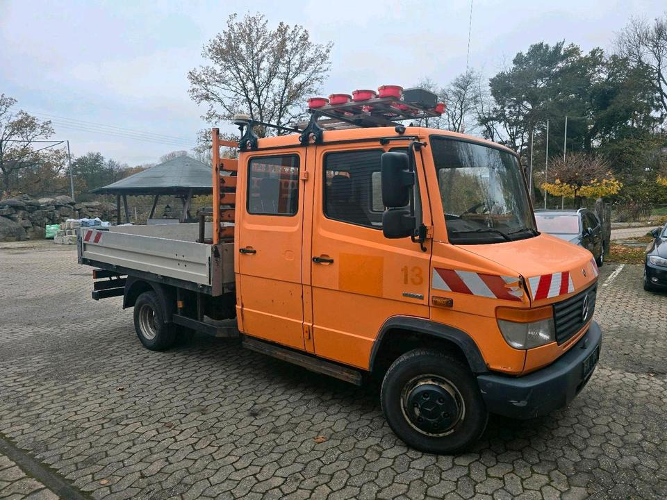 Mercedes-Benz Vario 613D Bluetec 5 Pritsche Doka LKW - Dostavno vozilo s ravnom platformom, Dostavno vozilo sa duplom kabinom: slika 1 Mercedes-Benz Vario 613D Bluetec 5 Pritsche Doka LKW - Dostavno vozilo s ravnom platformom, Dostavno vozilo sa duplom kabinom: slika 1