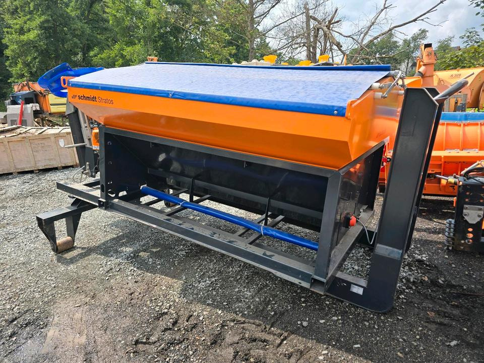 Novu Rasipač peska/ Soli Neuwertiger Schmidt Stratos S30-27 VEP-490 Salzstreuer für Hakenlift Abrollcontainer Streuautomat Winterdienst Streusilo für LKW: slika 12