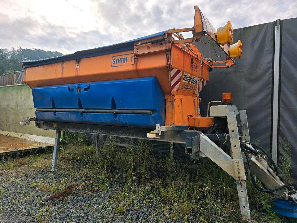 Schmidt Stratos S80 8m3 Salzstreuer Salzsilo Aufbaustreuer LKW Winterdienst Küpper-Weisser - Rasipač peska/ Soli: slika 1 Schmidt Stratos S80 8m3 Salzstreuer Salzsilo Aufbaustreuer LKW Winterdienst Küpper-Weisser - Rasipač peska/ Soli: slika 1