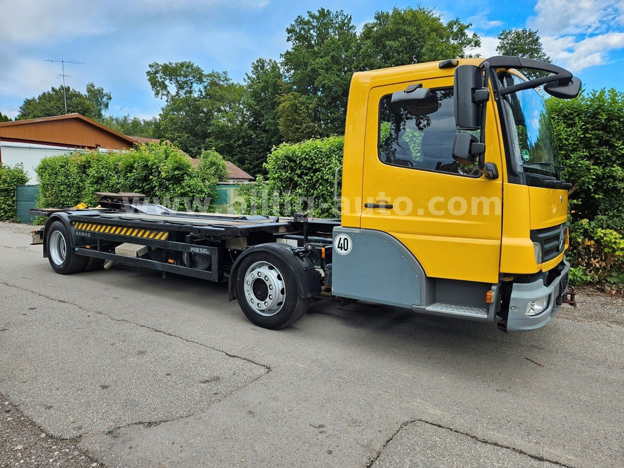 Mercedes-Benz Kamag * WBH 25 * Wiesel * Umsetzer * Sattelkupp. - Kamion sa golom šasijom i zatvorenom kabinom: slika 3 Mercedes-Benz Kamag * WBH 25 * Wiesel * Umsetzer * Sattelkupp. - Kamion sa golom šasijom i zatvorenom kabinom: slika 3