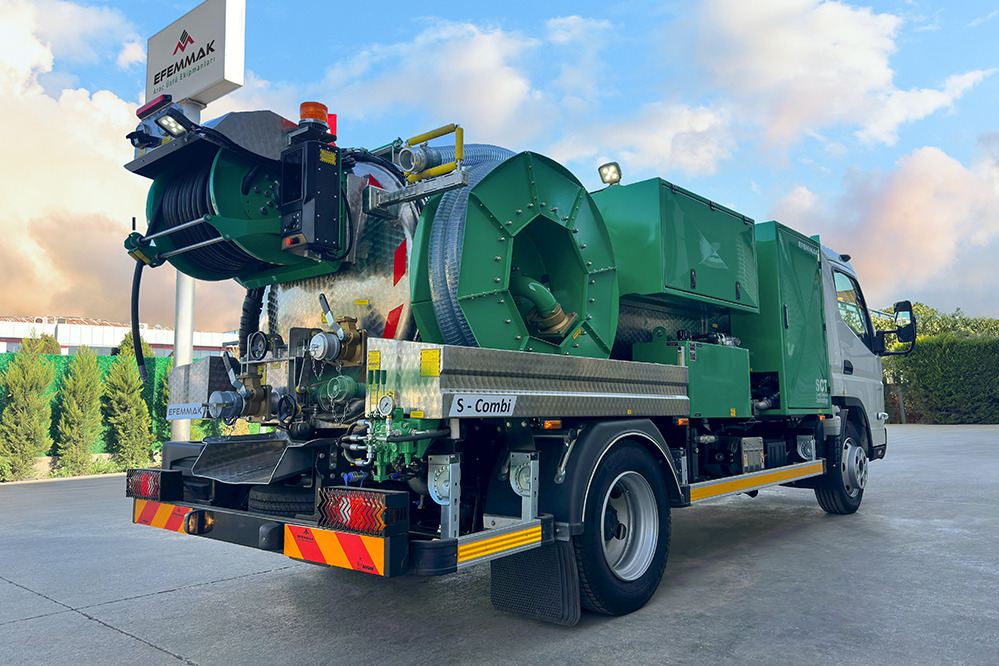 EFEMMAK S-Combi Combined Sewer Jetting And Vacuum Vehicle - Vakuumska cisterna: slika 5 EFEMMAK S-Combi Combined Sewer Jetting And Vacuum Vehicle - Vakuumska cisterna: slika 5