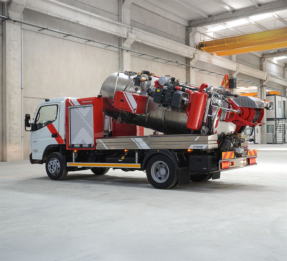 EFEMMAK S-Combi Combined Sewer Jetting And Vacuum Vehicle - Vakuumska cisterna: slika 5 EFEMMAK S-Combi Combined Sewer Jetting And Vacuum Vehicle - Vakuumska cisterna: slika 5
