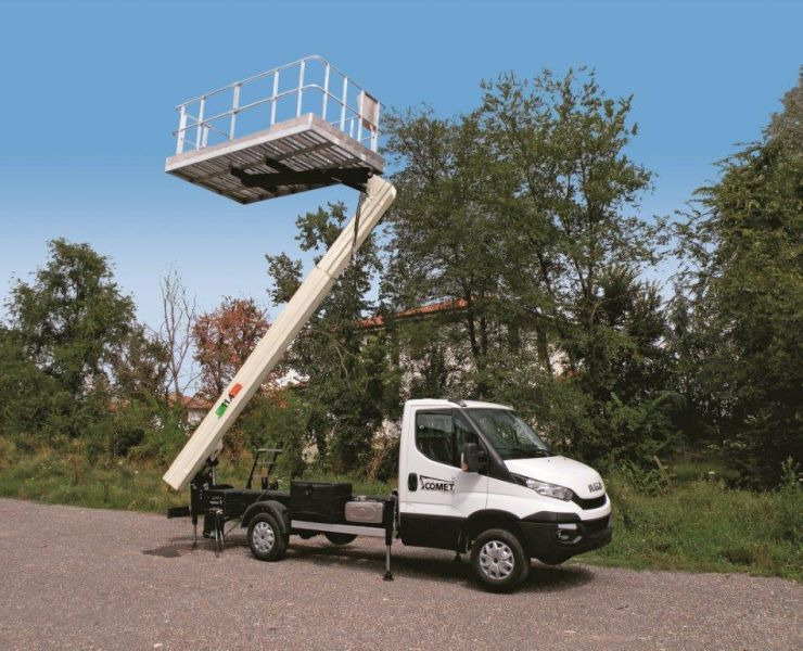 Comet Podnośnik koszowy SOLAR 11m lub 15 m zamontowany na Iveco - Vazdušna platforma montirana na kamion: slika 3 Comet Podnośnik koszowy SOLAR 11m lub 15 m zamontowany na Iveco - Vazdušna platforma montirana na kamion: slika 3