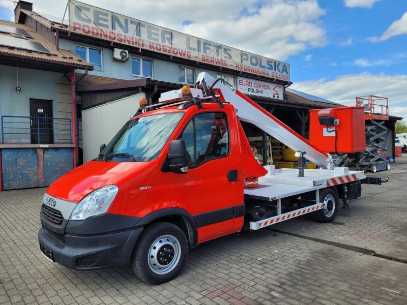 Iveco Daily 35S11 podnośnik koszowy 16 m Multitel 160 ALU DS - Vazdušna platforma montirana na kamion: slika 1 Iveco Daily 35S11 podnośnik koszowy 16 m Multitel 160 ALU DS - Vazdušna platforma montirana na kamion: slika 1