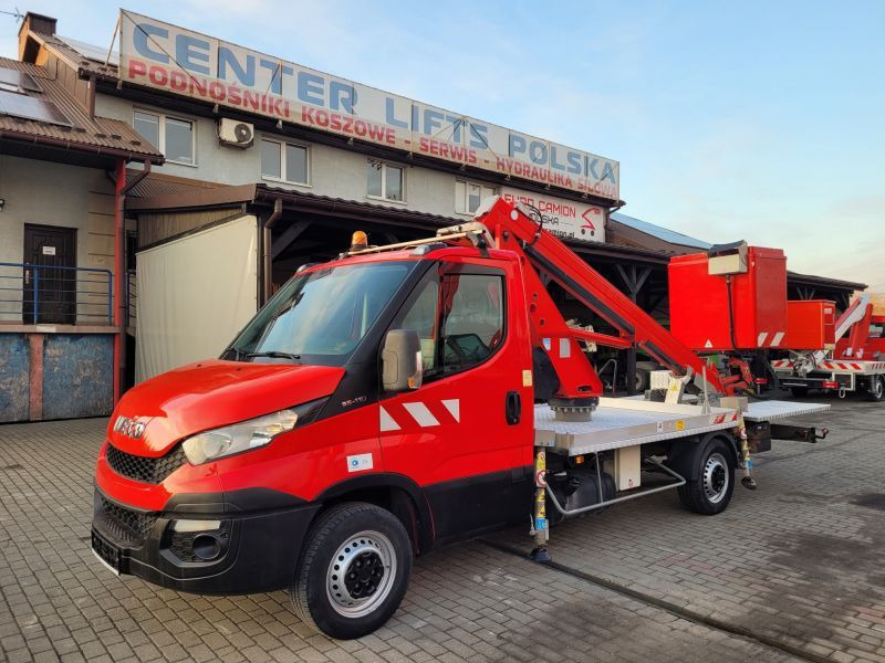 Iveco Daily 35S12 podnośnik koszowy 16 m GSR E169TR bucket truck boom lift - Vazdušna platforma montirana na kamion: slika 1 Iveco Daily 35S12 podnośnik koszowy 16 m GSR E169TR bucket truck boom lift - Vazdušna platforma montirana na kamion: slika 1