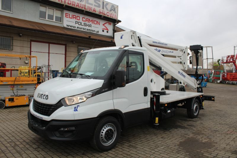 Oil&Steel Snake 2413 Plus 24 m zamontowany na Iveco 35S14H - Vazdušna platforma montirana na kamion: slika 1 Oil&Steel Snake 2413 Plus 24 m zamontowany na Iveco 35S14H - Vazdušna platforma montirana na kamion: slika 1