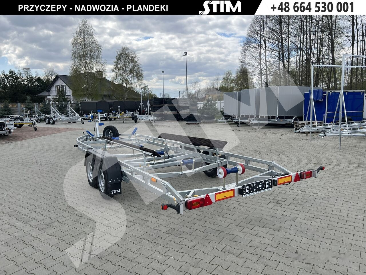 Stim L22/PŁ-ST/75-30 - Prikolica za čamac: slika 4 Stim L22/PŁ-ST/75-30 - Prikolica za čamac: slika 4