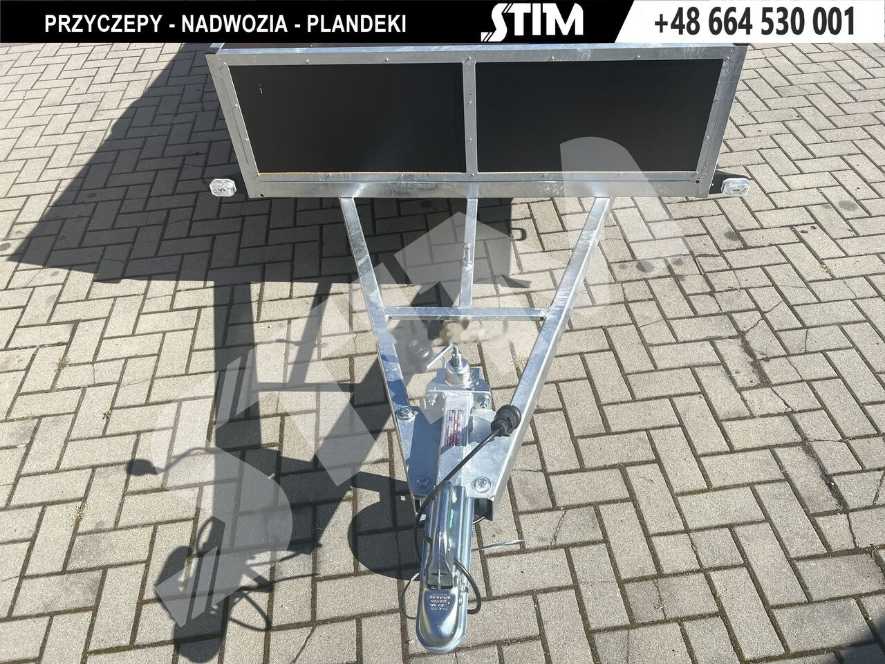 Novu Prikolica za automobil Stim S11-075/2213 Zawieszenie oś skrętna: slika 6