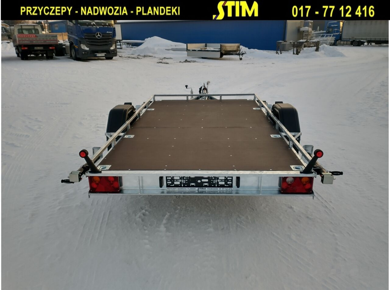 Stim S21 - Prikolica za prevoz radnih mašina: slika 3 Stim S21 - Prikolica za prevoz radnih mašina: slika 3