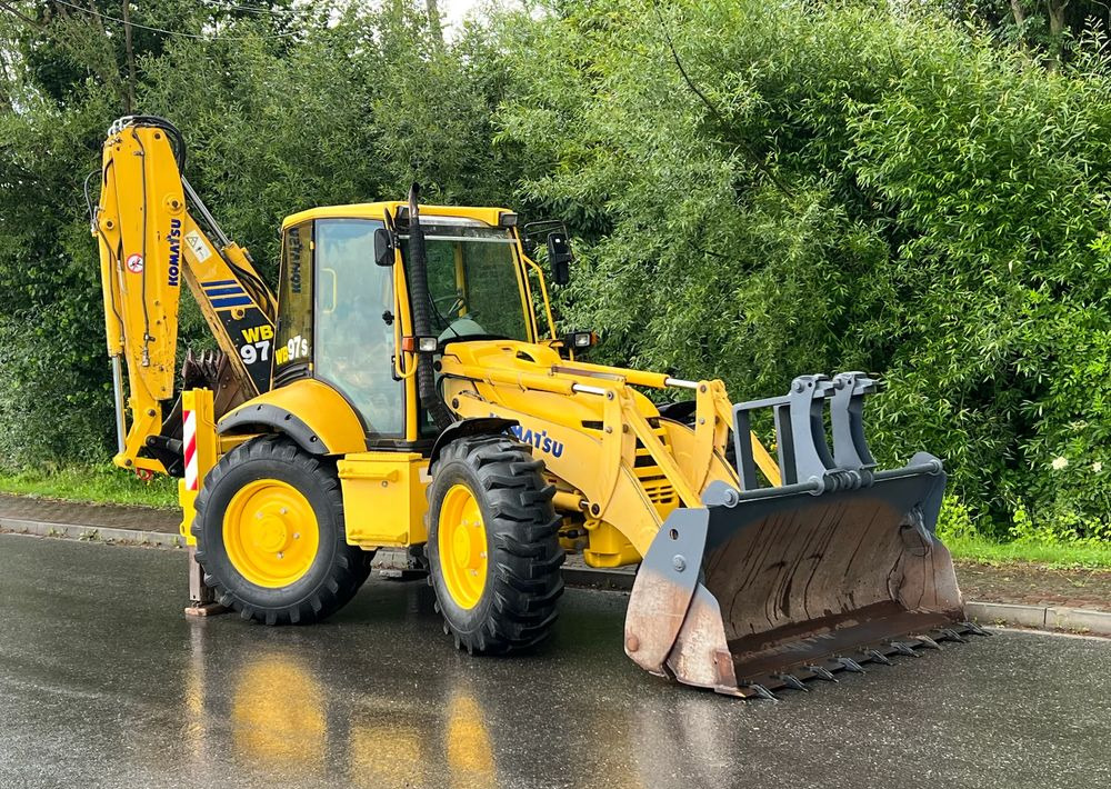 Komatsu * Koparko Ładowarka * Komatsu WB 97 S Utility * - Bager utovarivač: slika 1 Komatsu * Koparko Ładowarka * Komatsu WB 97 S Utility * - Bager utovarivač: slika 1