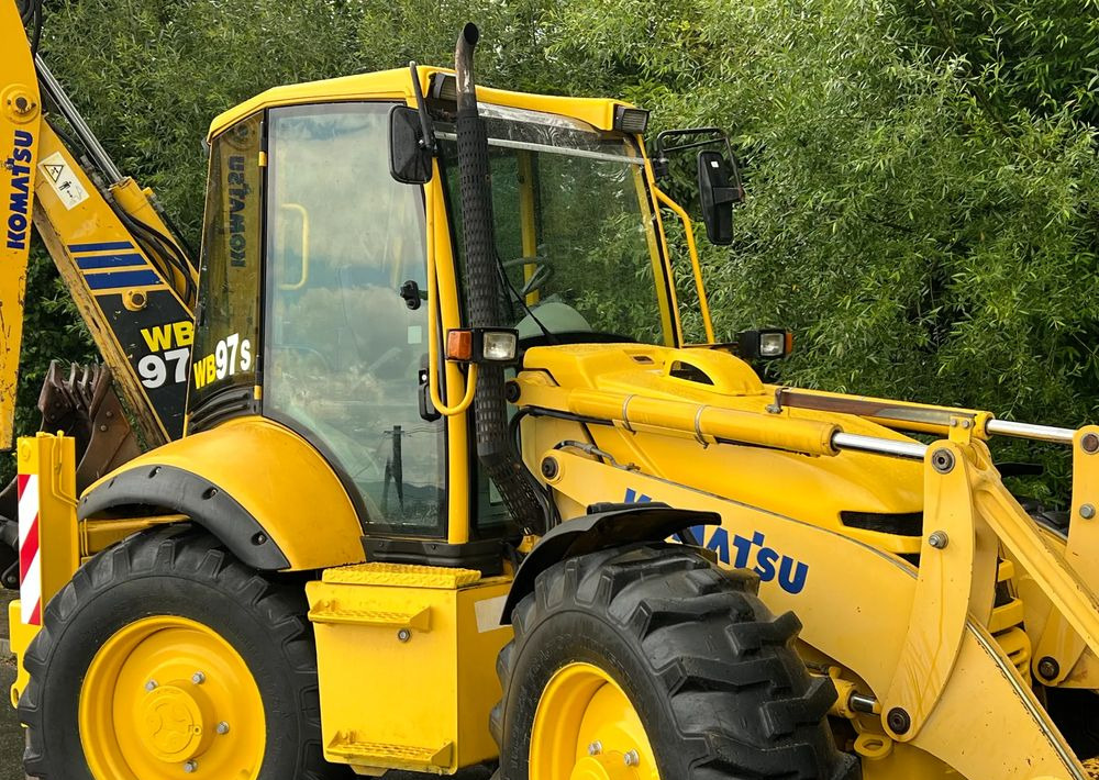 Komatsu * Koparko Ładowarka * Komatsu WB 97 S Utility * - Bager utovarivač: slika 4 Komatsu * Koparko Ładowarka * Komatsu WB 97 S Utility * - Bager utovarivač: slika 4