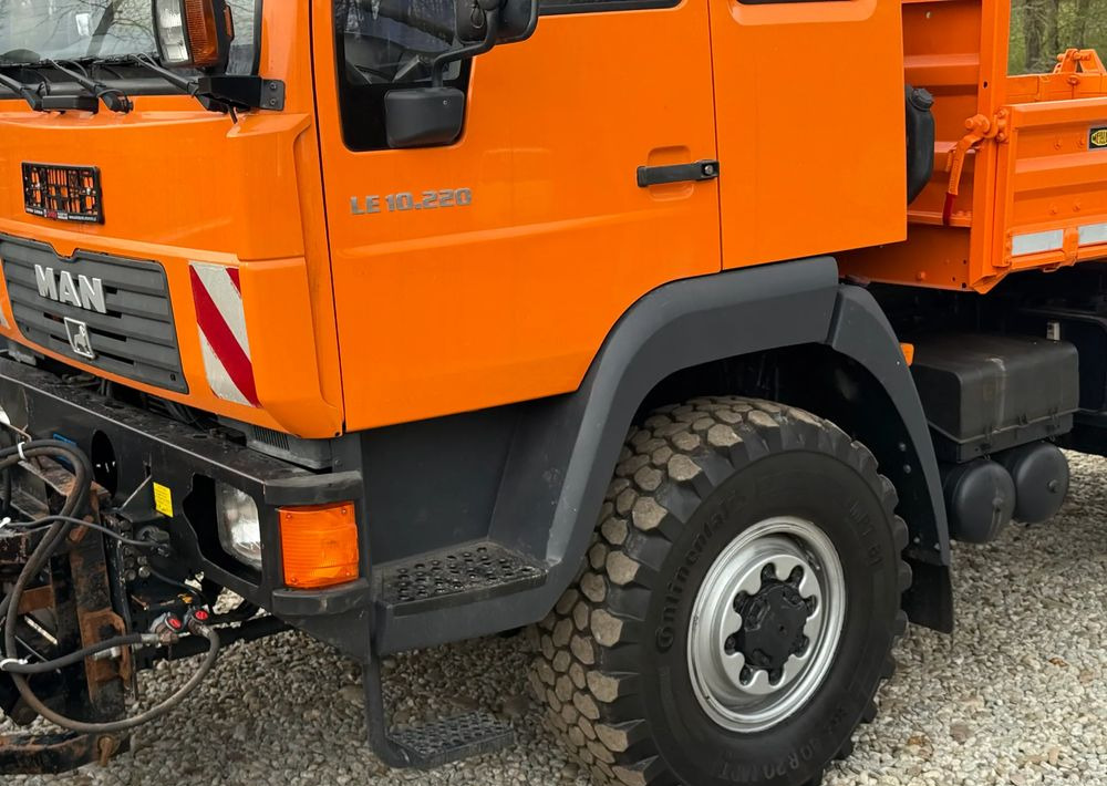 MAN * MAN 10-220 * Pług * Kiper Wywrotka Meiller * 4x4 * Zimowe Utrzymanie * Unimog * - Istovarivač: slika 4 MAN * MAN 10-220 * Pług * Kiper Wywrotka Meiller * 4x4 * Zimowe Utrzymanie * Unimog * - Istovarivač: slika 4