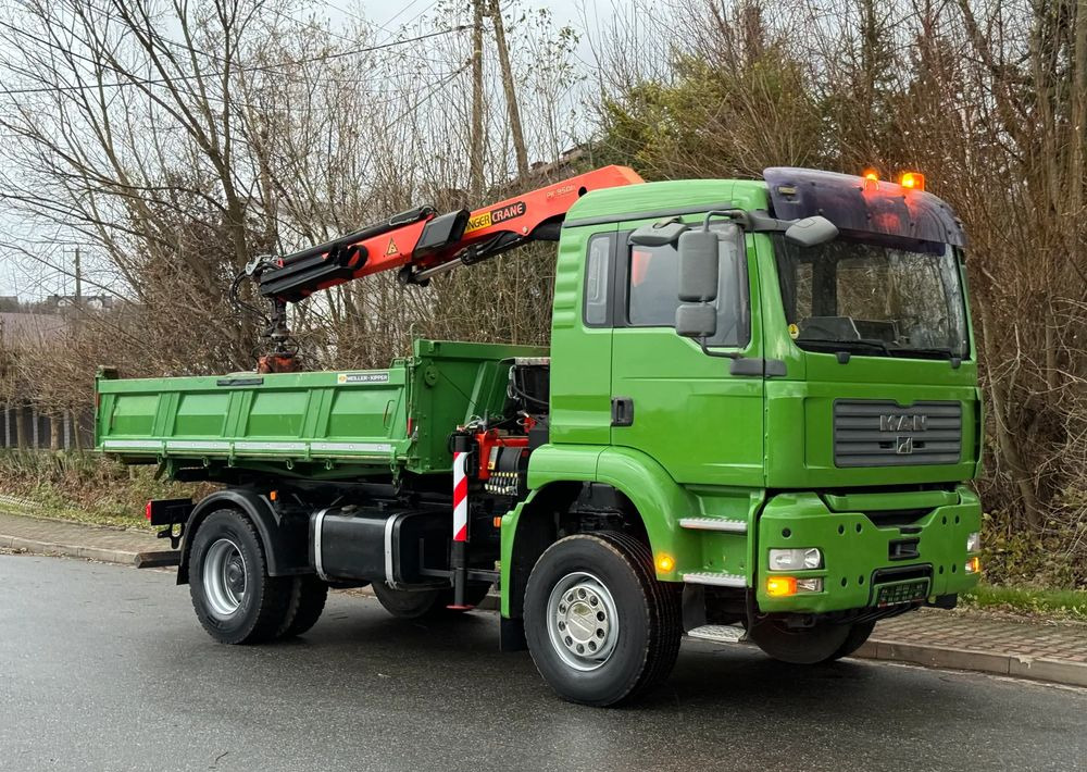 MAN * MAN TGA 18-360 * Kiper Wywrotka * 4x2 * Kran Palfinger PK 9501 Sprowadzony - Istovarivač: slika 2 MAN * MAN TGA 18-360 * Kiper Wywrotka * 4x2 * Kran Palfinger PK 9501 Sprowadzony - Istovarivač: slika 2