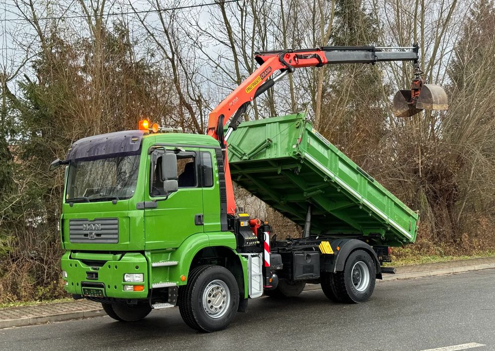 MAN * MAN TGA 18-360 * Kiper Wywrotka * 4x2 * Kran Palfinger PK 9501 Sprowadzony - Istovarivač: slika 1 MAN * MAN TGA 18-360 * Kiper Wywrotka * 4x2 * Kran Palfinger PK 9501 Sprowadzony - Istovarivač: slika 1