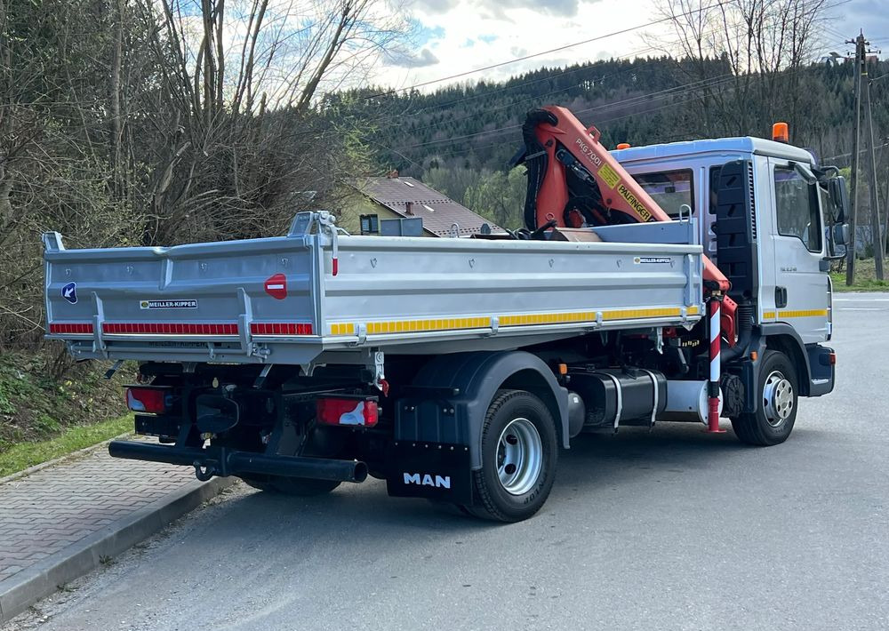 Istovarivač MAN MAN TGL 12-240 Kiper Wywrotka 4x2 Kran PALFINGER PK 12500 BARDZO DOBRY STAN: slika 13