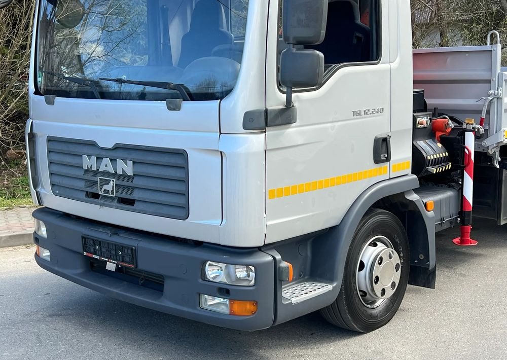 Istovarivač MAN MAN TGL 12-240 Kiper Wywrotka 4x2 Kran PALFINGER PK 12500 BARDZO DOBRY STAN: slika 16