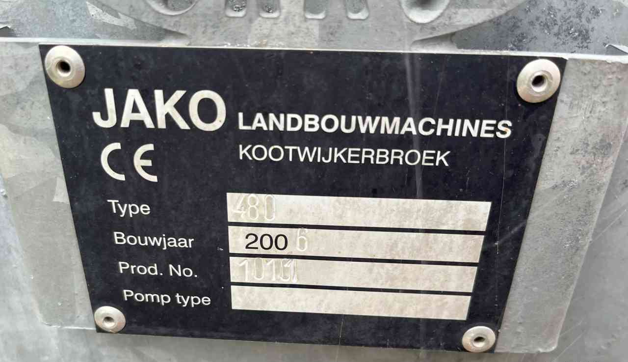 Jako ZBM 480 Zodebemester graslandbemester injecteur mestverwerking - Deponator gnojnice: slika 4 Jako ZBM 480 Zodebemester graslandbemester injecteur mestverwerking - Deponator gnojnice: slika 4