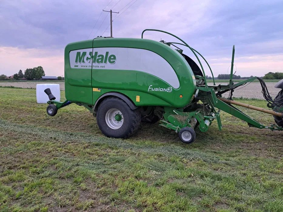 Mchale fusion 3 prasoowijarka - Balirka za okrugle bale: slika 1 Mchale fusion 3 prasoowijarka - Balirka za okrugle bale: slika 1