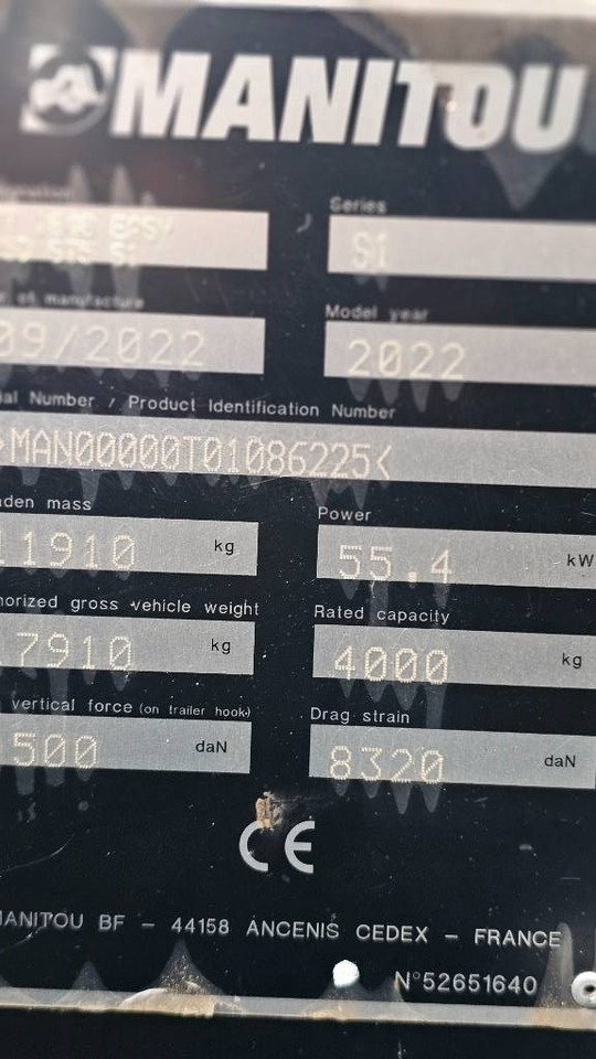 Teleskopski upravljač Manitou MT 1840 EASY ST5 S1: slika 15