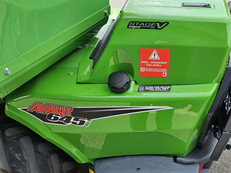 Kompaktni utovarivač guseničar Avant 645i Rental mini-shovel: slika 19
