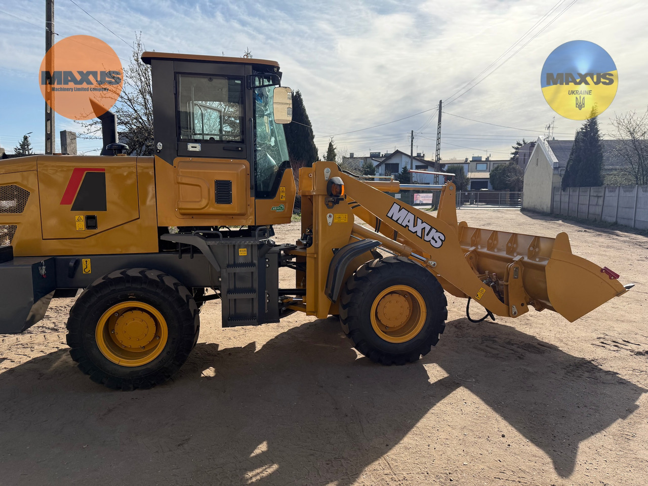 Maxus Ładowarka Kołowa 2500kg - Utovarivač točkaš: slika 1 Maxus Ładowarka Kołowa 2500kg - Utovarivač točkaš: slika 1