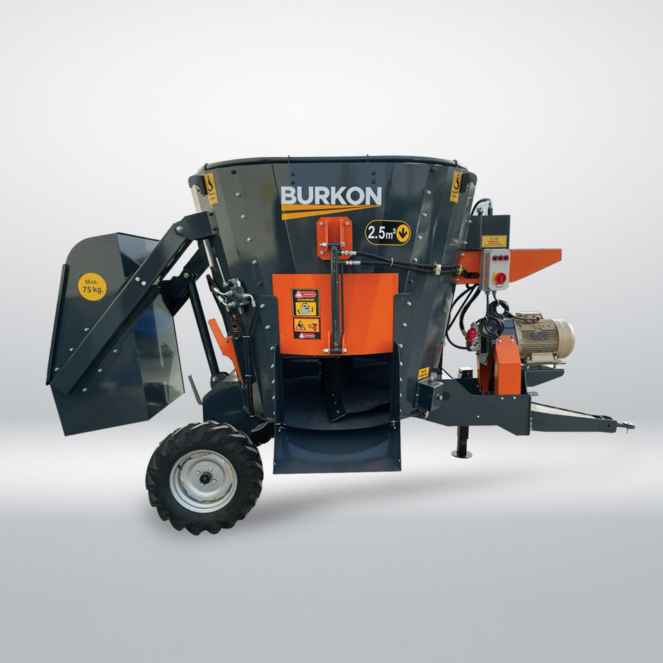 2.5 m3 Çekilir Yem Karma Makinesi - Prikolica za mešanje stočne hrane: slika 2 2.5 m3 Çekilir Yem Karma Makinesi - Prikolica za mešanje stočne hrane: slika 2