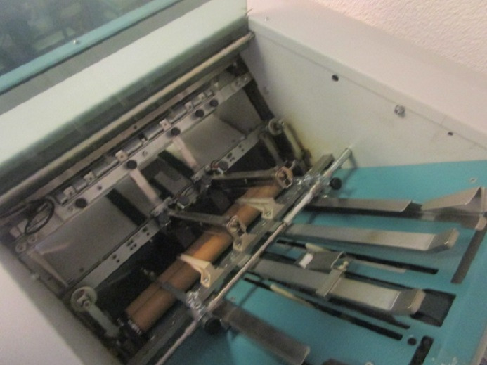 FALZ- UND HEFTMASCHINE NAGEL FOLDNAK 8 MIT TRIMMER - Savijačica papira: slika 3 FALZ- UND HEFTMASCHINE NAGEL FOLDNAK 8 MIT TRIMMER - Savijačica papira: slika 3