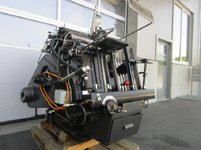 HEIDELBERG TIEGEL A4 MIT HEISSFOLIENPRÄGEEINRICHTUNG - Ofset mašina: slika 1 HEIDELBERG TIEGEL A4 MIT HEISSFOLIENPRÄGEEINRICHTUNG - Ofset mašina: slika 1