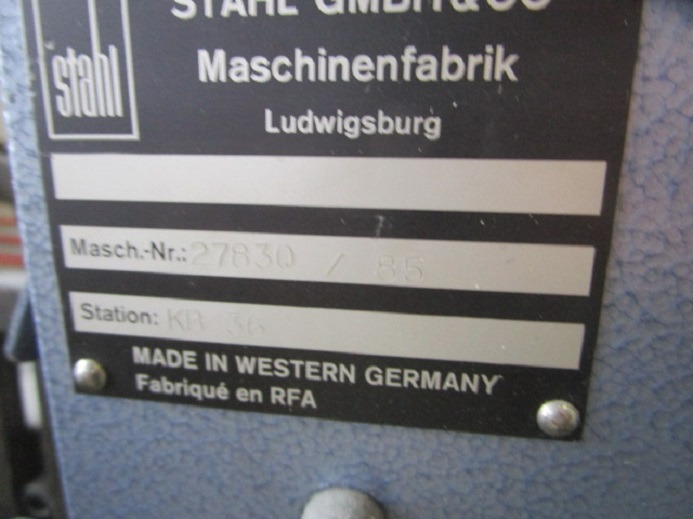 Savijačica papira STAHL T36-4 / KB-F (BEIPACKZETTEL FÜR MEDIKAMENTE): slika 9 Savijačica papira STAHL T36-4 / KB-F (BEIPACKZETTEL FÜR MEDIKAMENTE): slika 9