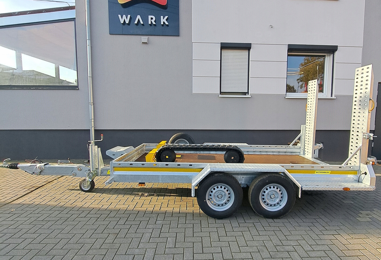 PRZYCZEPA WARK KHD DO MINIKOPARKI KOPARKI REGULOWANY DYSZEL DMC 3500 / WARK KHD TRAILER FOR MINI EXCAVATOR WITH ADJUSTABLE DRAWBAR DMC 3500 - Prikolica za prevoz radnih mašina: slika 2 PRZYCZEPA WARK KHD DO MINIKOPARKI KOPARKI REGULOWANY DYSZEL DMC 3500 / WARK KHD TRAILER FOR MINI EXCAVATOR WITH ADJUSTABLE DRAWBAR DMC 3500 - Prikolica za prevoz radnih mašina: slika 2
