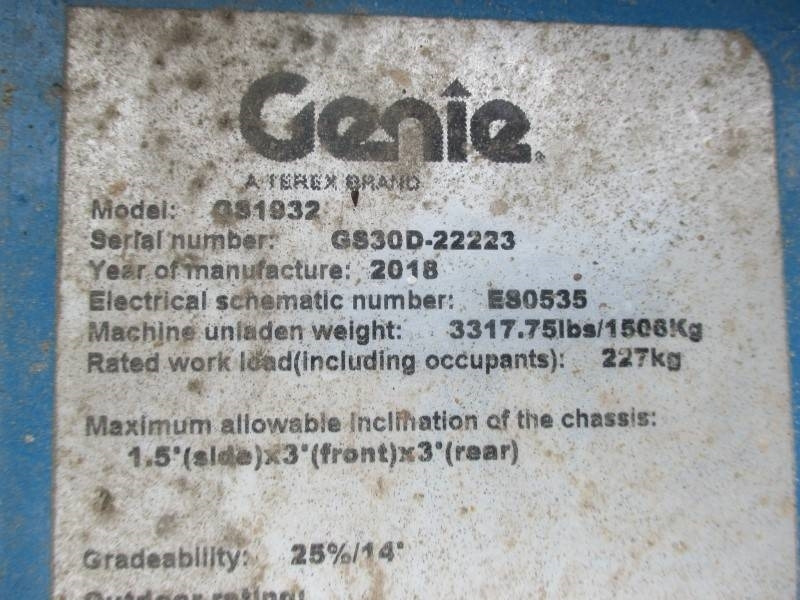 Lift u obliku makaza Genie GS 1932: slika 14