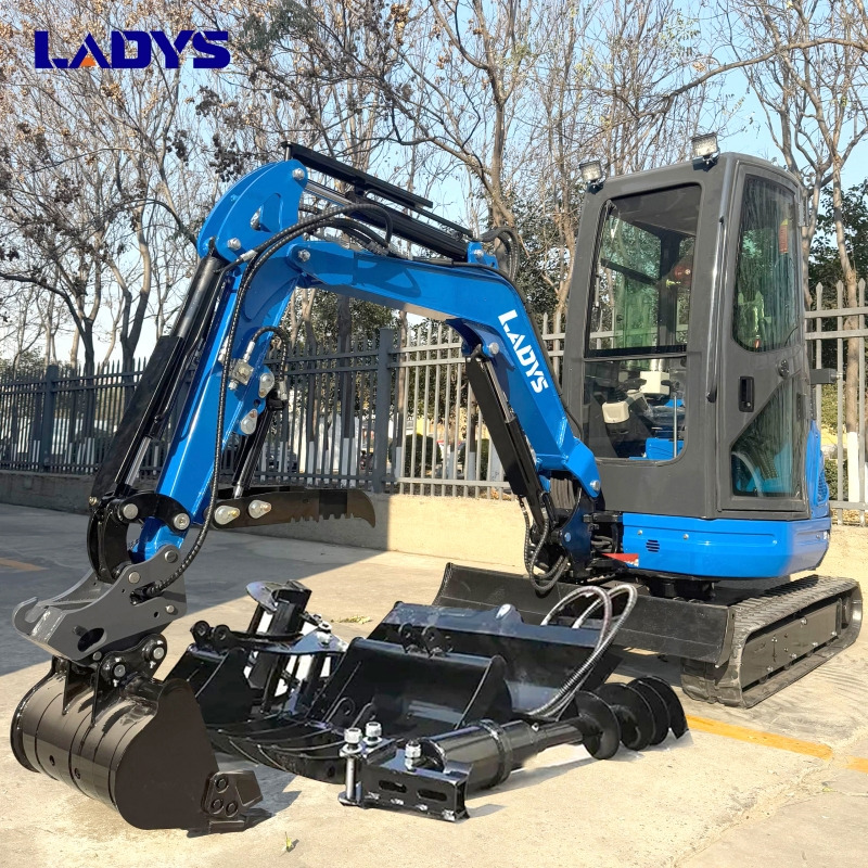 LADYS DY25U Mini Excavator Kubota Euro 5/Epa Engine Mini Excavator For Sale - Mini bager: slika 1 LADYS DY25U Mini Excavator Kubota Euro 5/Epa Engine Mini Excavator For Sale - Mini bager: slika 1