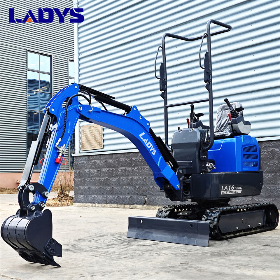LADYS LA16Pro Mini Excavator Kubota Euro 5/Epa Engine Mini Excavator For Sale - Mini bager: slika 4 LADYS LA16Pro Mini Excavator Kubota Euro 5/Epa Engine Mini Excavator For Sale - Mini bager: slika 4