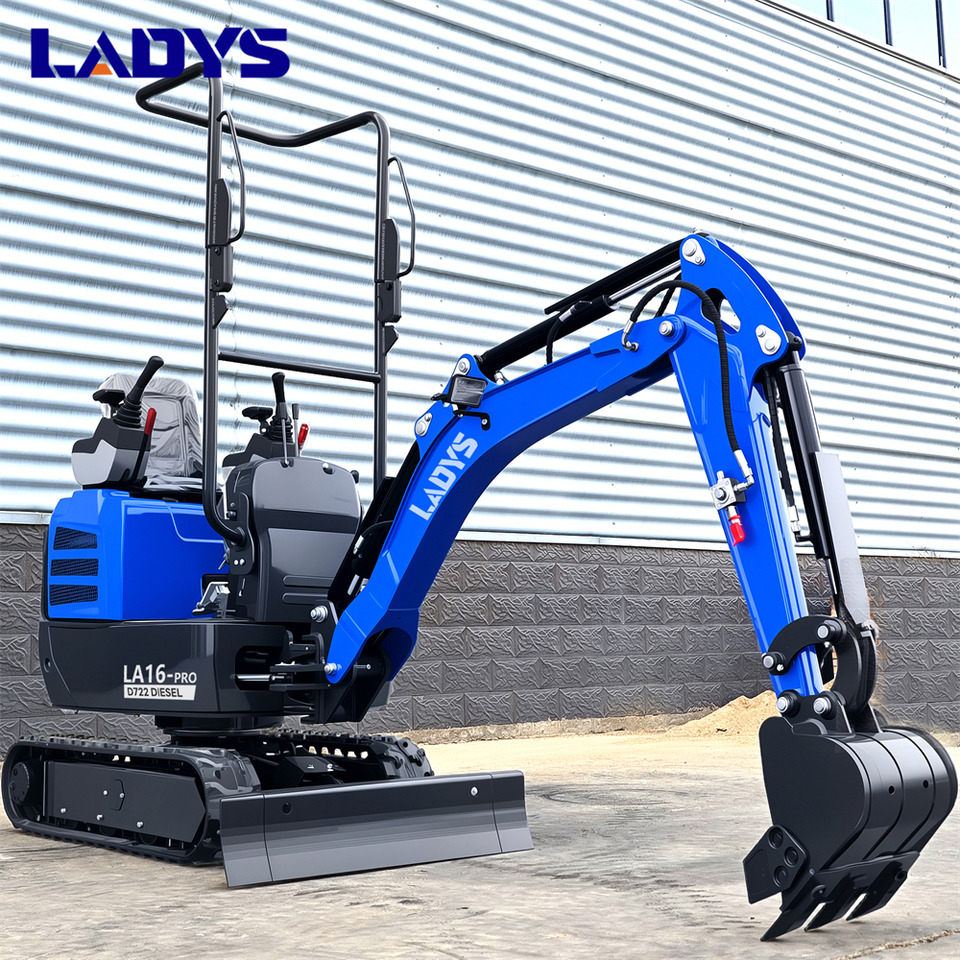 LADYS LA16Pro Mini Excavator Kubota Euro 5/Epa Engine Mini Excavator For Sale - Mini bager: slika 1 LADYS LA16Pro Mini Excavator Kubota Euro 5/Epa Engine Mini Excavator For Sale - Mini bager: slika 1