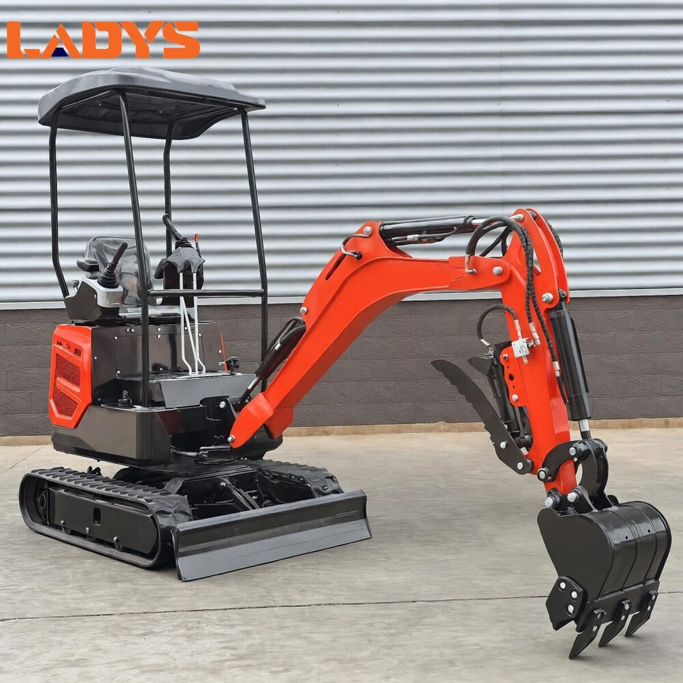 LADYS Mini Excavator Digger Miniexcavadora EPA Kubota Engine Chinese LADYS DY18 Mini Excavator For Sale With Mini Excavator Attachment Set - Mini bager: slika 5 LADYS Mini Excavator Digger Miniexcavadora EPA Kubota Engine Chinese LADYS DY18 Mini Excavator For Sale With Mini Excavator Attachment Set - Mini bager: slika 5