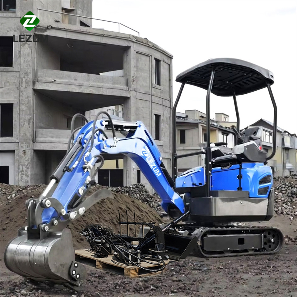 Novu Mini bager LEZUM Mini Excavator Digger Miniexcavadora EPA Kubota Engine Chinese LADYS DY18 Mini Excavator For Sale With Mini Excavator Attachment Set: slika 6 Novu Mini bager LEZUM Mini Excavator Digger Miniexcavadora EPA Kubota Engine Chinese LADYS DY18 Mini Excavator For Sale With Mini Excavator Attachment Set: slika 6